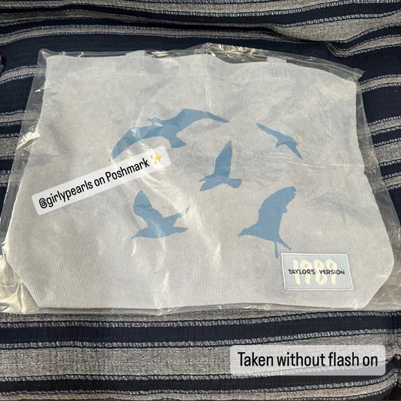 1989 (Taylor's Version) Corduroy Tote Bag Taylor Swift Tote Bag Official Merch - Picture 5 of 7